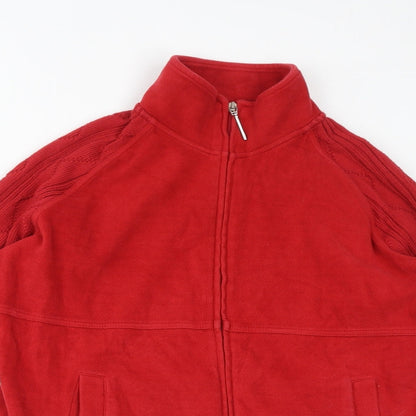 Next Womens Red Jacket Size 14 Zip
