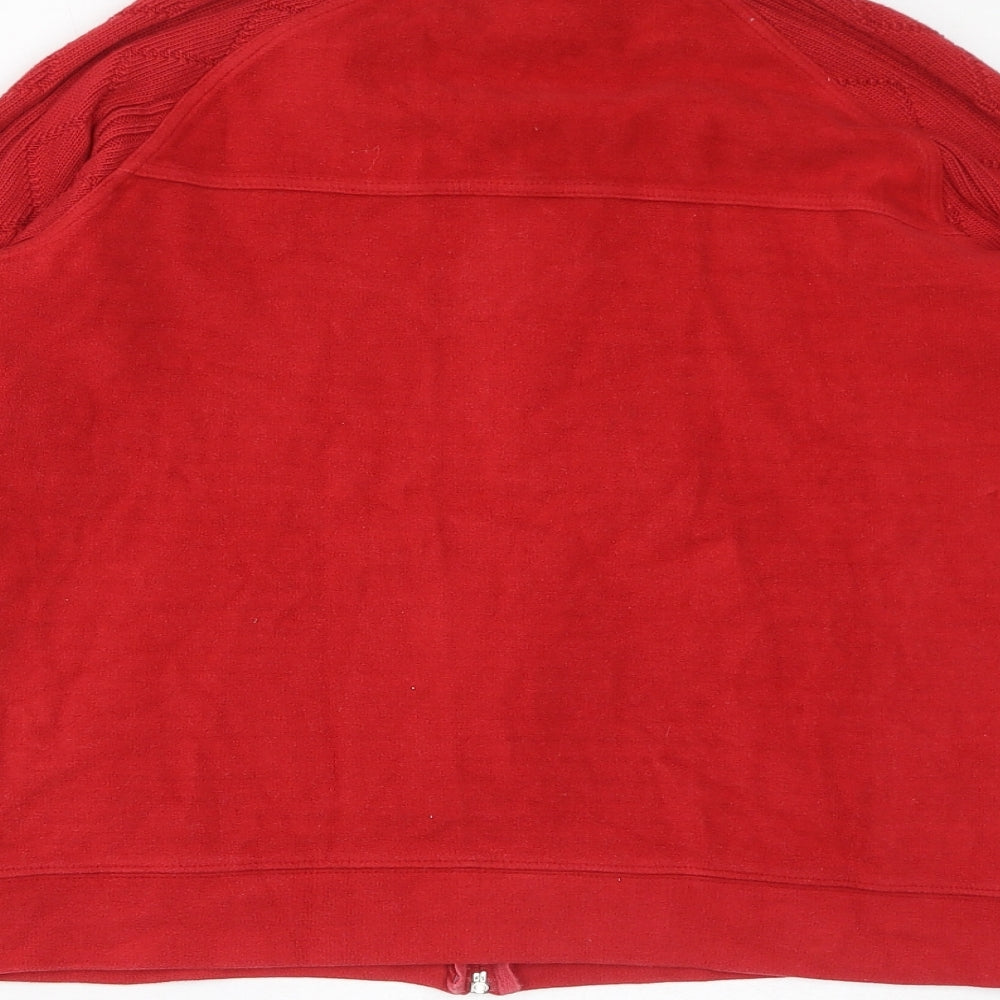 NEXT Womens Red Jacket Size 14 Zip