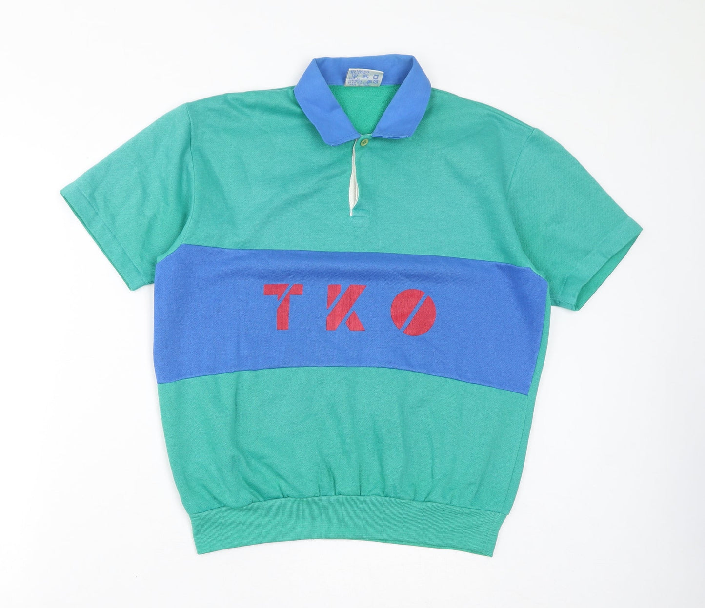 TKO Womens Green Polyester Pullover Sweatshirt Size S Pullover - Logo