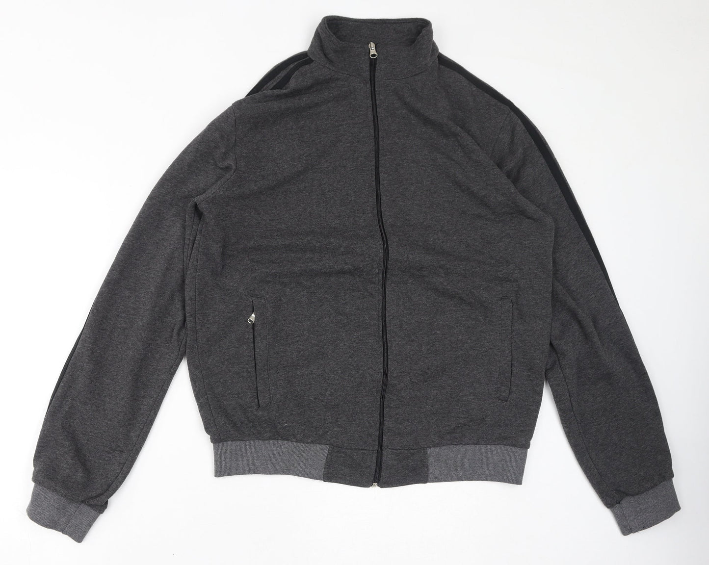 Soft Touch Womens Grey Jacket Size 2XL Zip