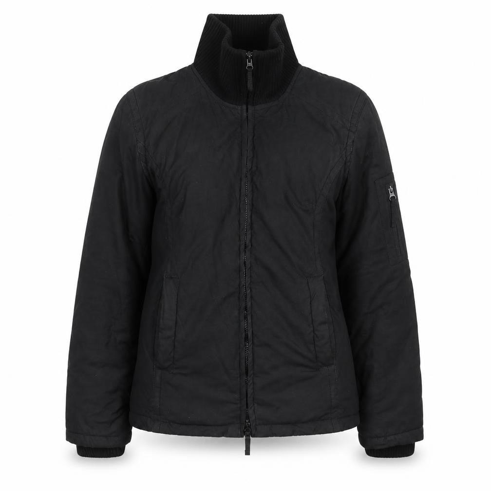 Etam Womens Black Jacket Size 12 Zip