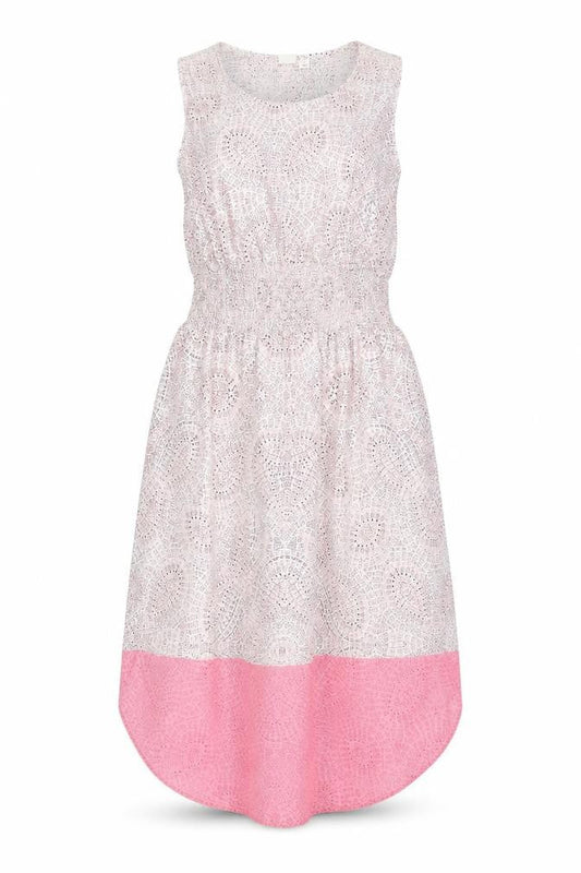 Gap Womens Pink Geometric Polyester Trapeze & Swing Size S Round Neck Pullover