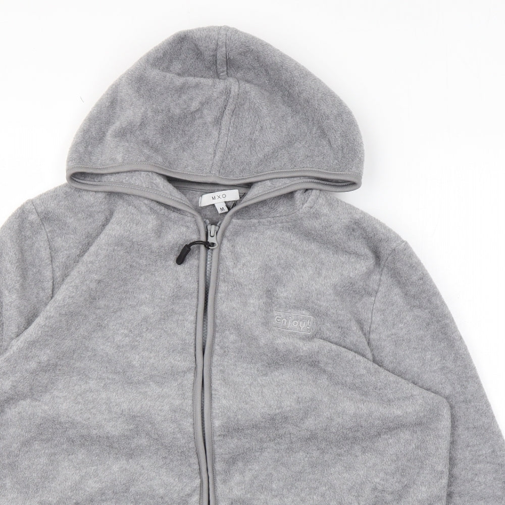 MXO Womens Grey Jacket Size M Zip