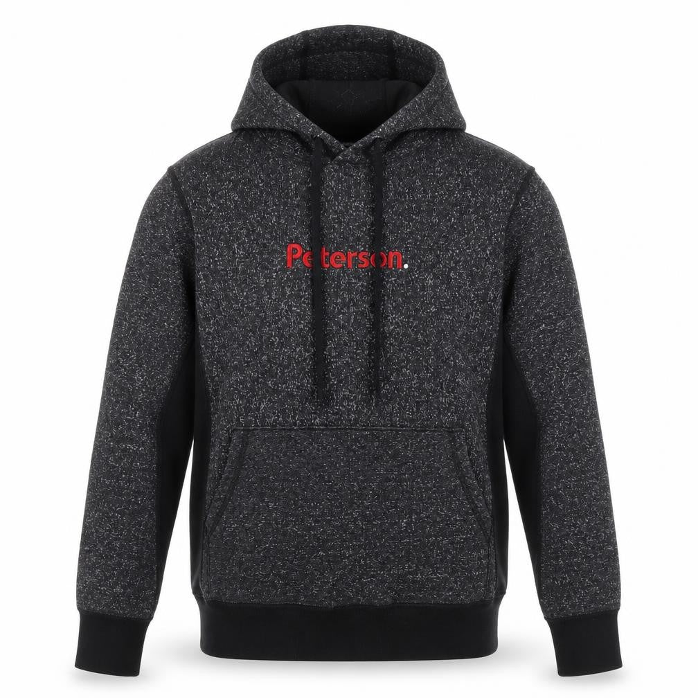 Paterson Mens Grey Cotton Pullover Hoodie Size S