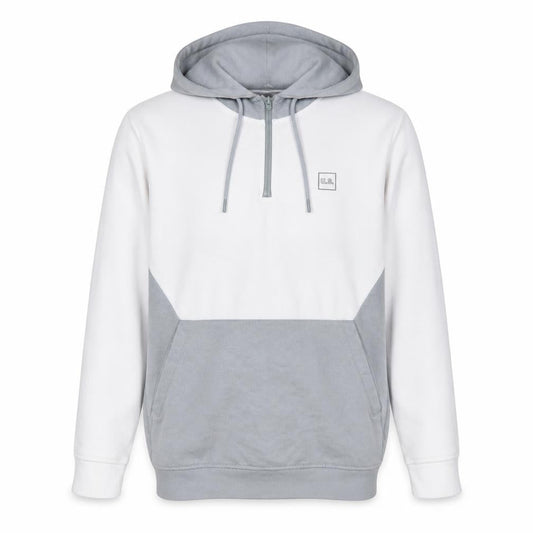U.S Mens Grey Cotton Pullover Hoodie Size XS