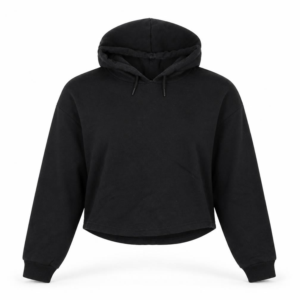 Myprotein Womens Black Polyester Pullover Hoodie Size M Pullover - Logo