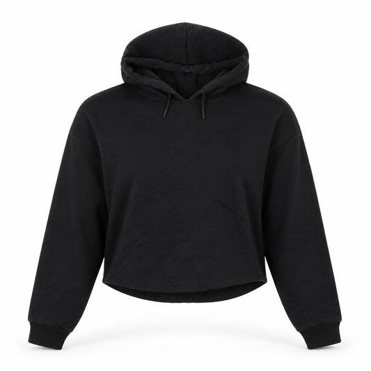 Myprotein Womens Black Polyester Pullover Hoodie Size M Pullover - Logo