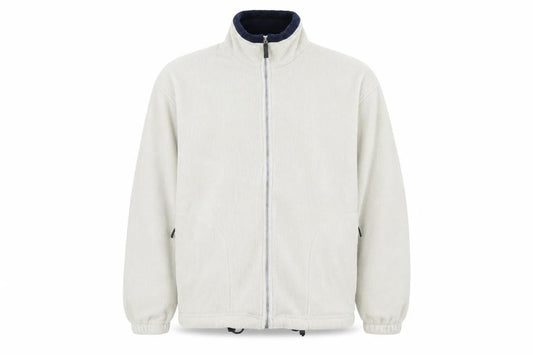 Antartex Mens Beige Polyester Full Zip Sweatshirt Size S