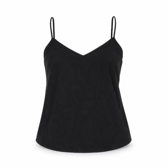 Marks and Spencer Womens Black Polyester Camisole Tank Size 10 V-Neck