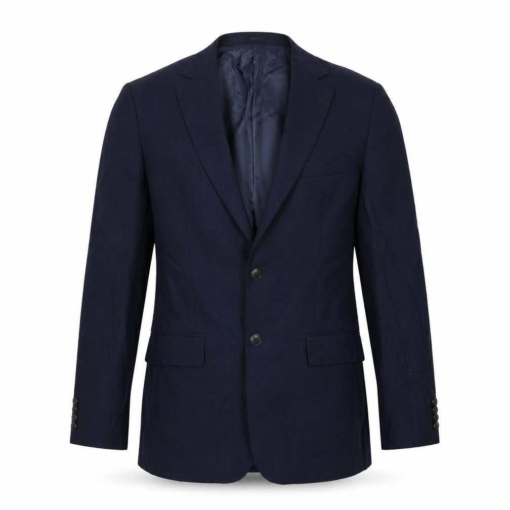 Marks & Spencer Mens Blue Wool Jacket Suit Jacket Size 38 Regular