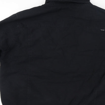 Hurley Mens Black Jacket Size S Zip