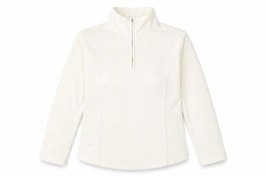 Active Womens Ivory Polyester Pullover Sweatshirt Size 10 Pullover - Size 10-12