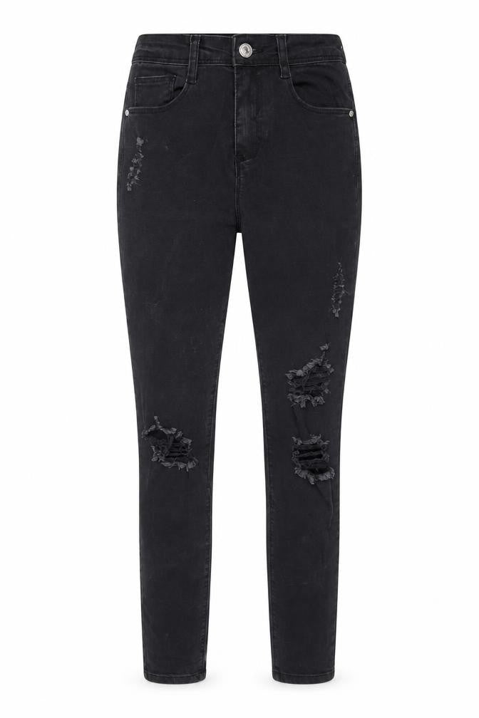 Missguided Womens Grey Cotton Skinny Jeans Size 8 L28 in Regular Zip - Pockets