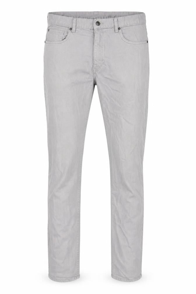 H&M Mens Grey Cotton Skinny Jeans Size 33 in L30 in Regular Zip - Pockets