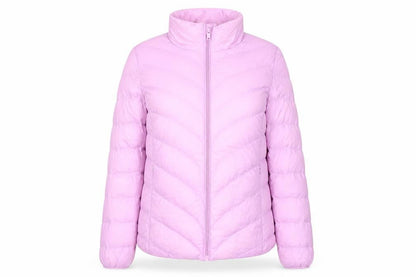 Marks & Spencer Womens Pink Puffer Jacket Coat Size 6 Zip