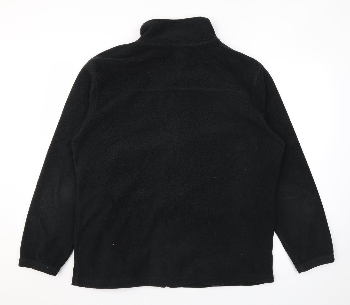 Hutson Harbour Mens Black Jacket Size XL Zip