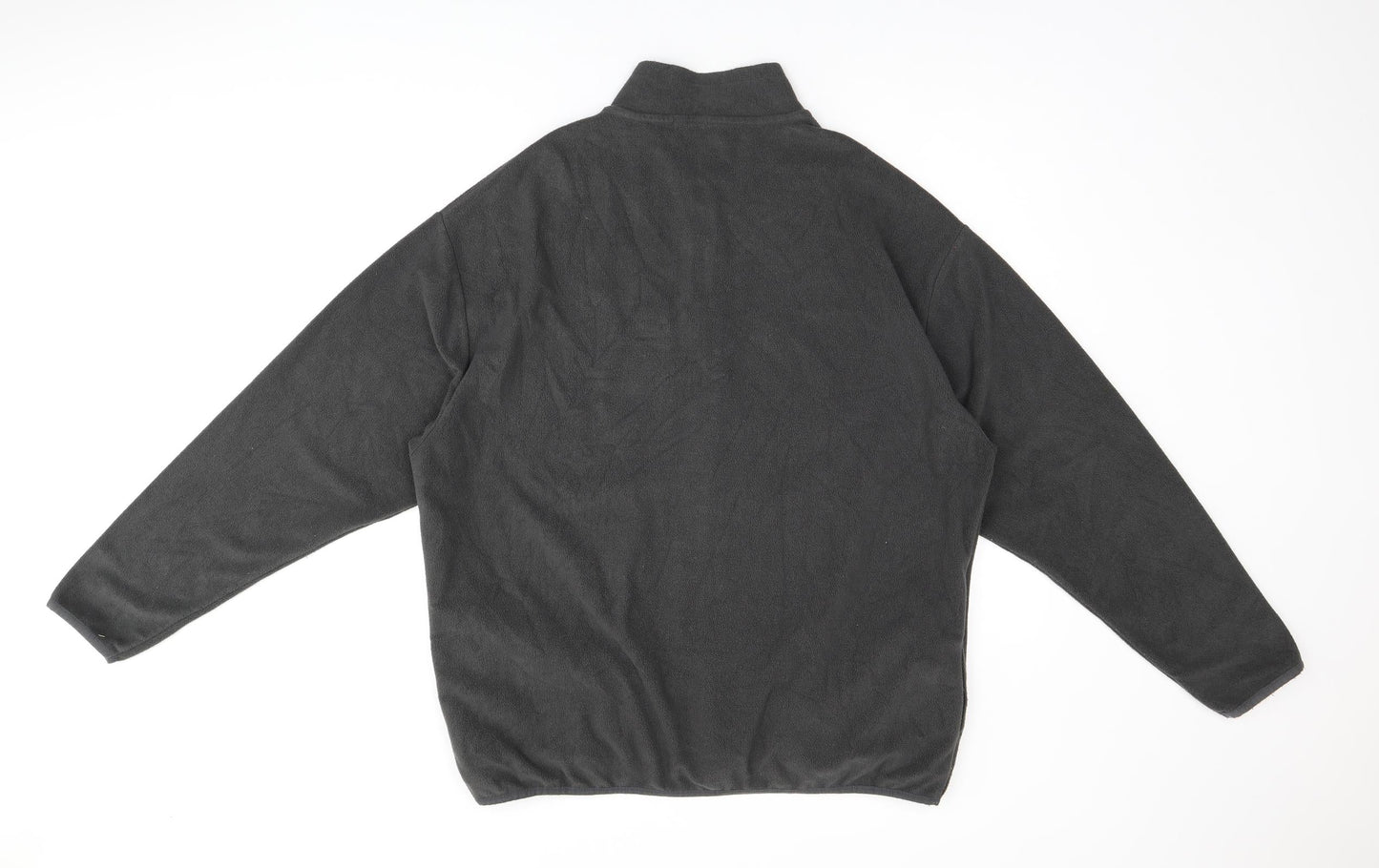 ASOS Mens Grey Polyester Full Zip Sweatshirt Size S