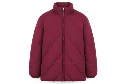 Dannimac Womens Red Puffer Jacket Coat Size S Zip