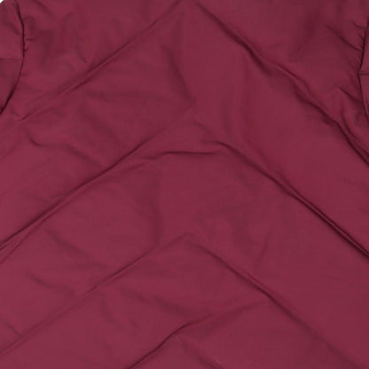 Dannimac Womens Red Puffer Jacket Coat Size S Zip