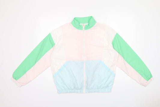 Marks and Spencer Girls Multicoloured Jacket Size 12-13 Years Zip