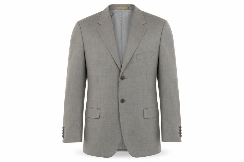 Marks & Spencer Mens Grey Wool Jacket Suit Jacket Size 44 Regular