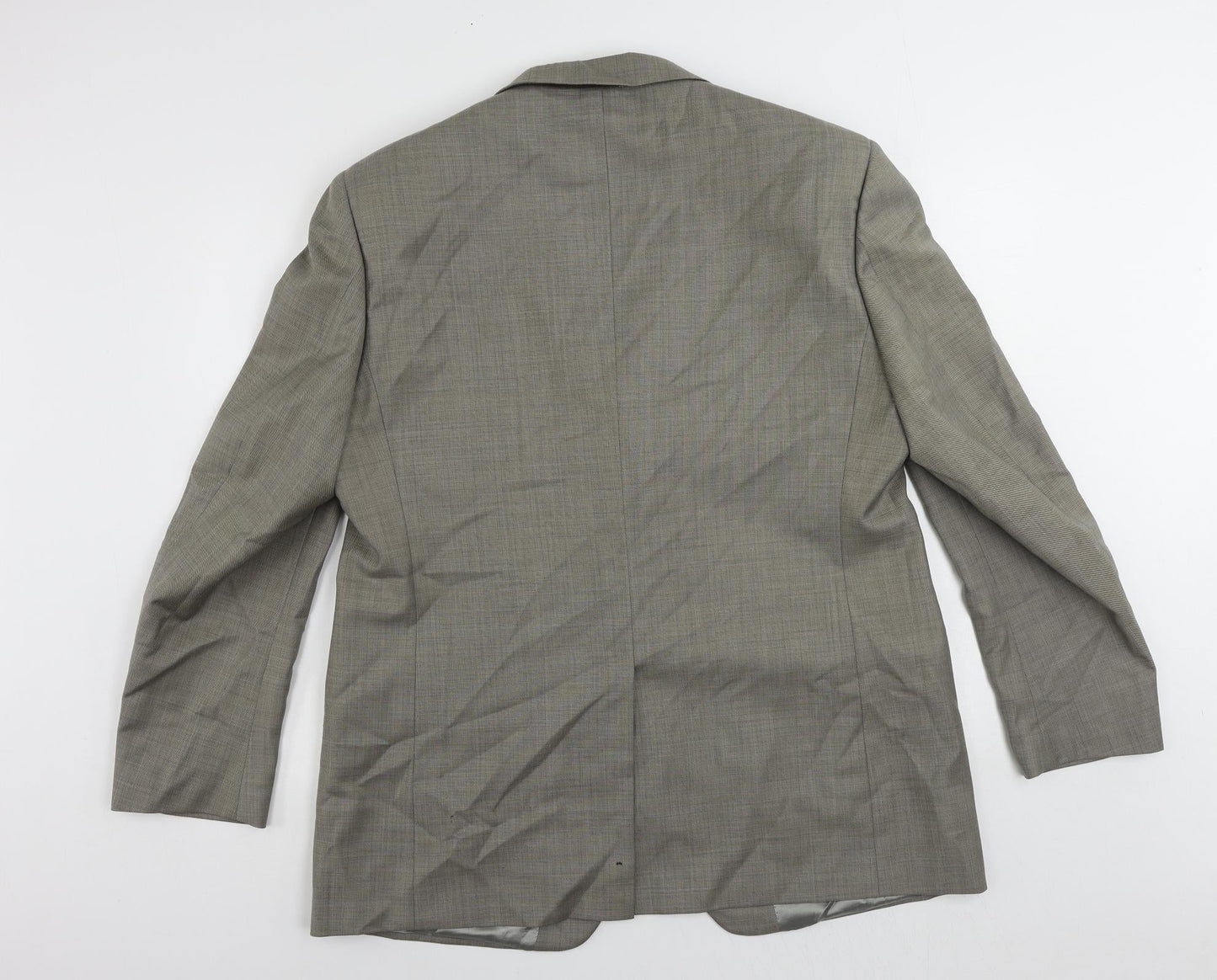 Marks and Spencer Mens Grey Wool Jacket Suit Jacket Size 44 Regular