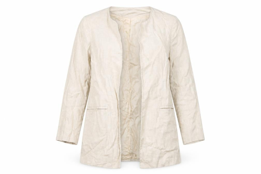 Zara Womens Ivory Jacket Size S