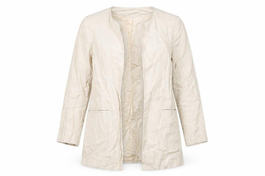 Zara Womens Ivory Jacket Size S