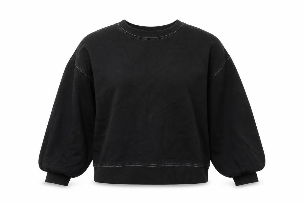 Missguided Womens Black Polyester Pullover Sweatshirt Size 8 Pullover