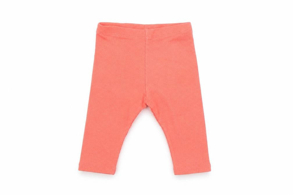Marks & Spencer Baby Red Cotton Pedal Pusher Leggings Size 3-6 Months Pullover