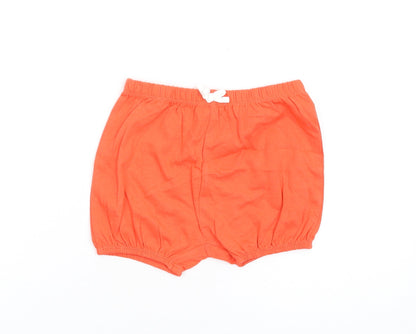Marks & Spencer Boys Red Cotton Sweat Shorts Size 2-3 Years Regular