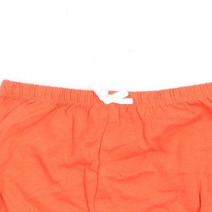 Marks & Spencer Boys Red Cotton Sweat Shorts Size 2-3 Years Regular