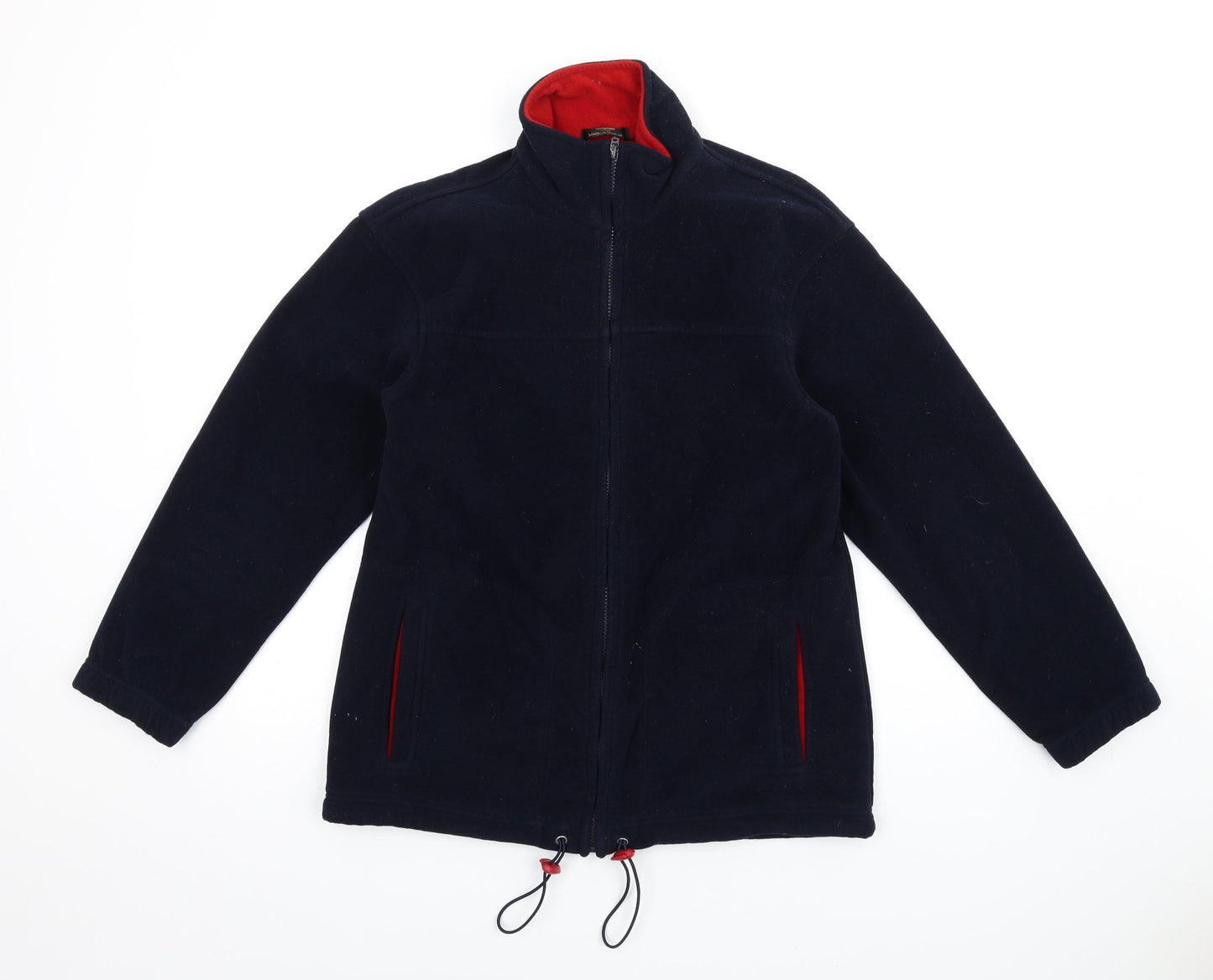 Marks and Spencer Womens Blue Jacket Size 12 Zip