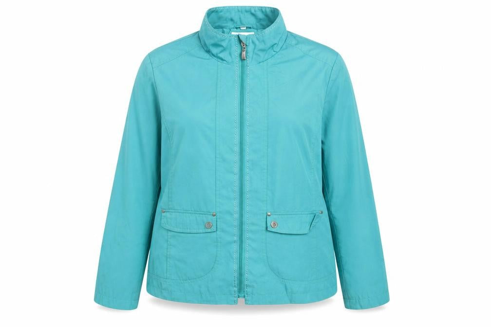 Eleganze Womens Green Jacket Size 20 Zip