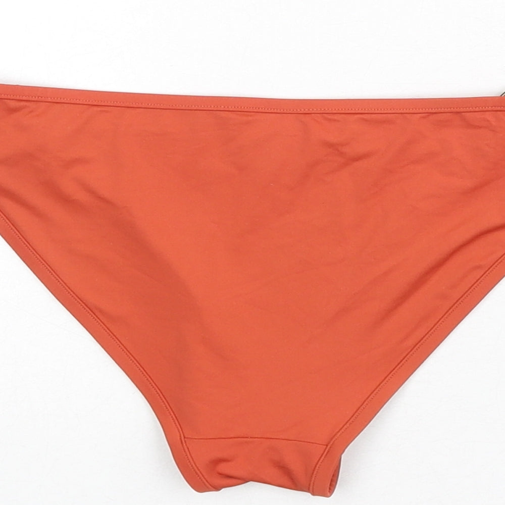 Marks and Spencer Womens Orange Polyester Swim Bottom Size 12