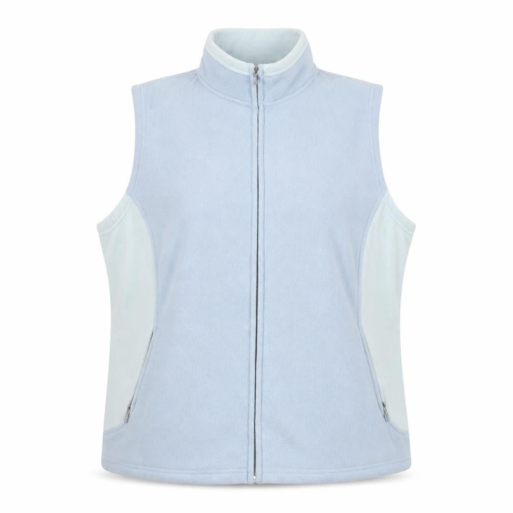 Bonmarché Womens Blue Gilet Jacket Size L Zip