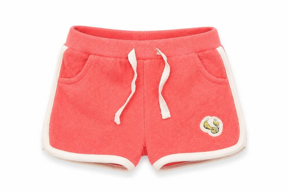 Marks & Spencer Boys Pink Cotton Cropped Trousers Size 3-6 Months Drawstring - Harry Potter, Inside Leg 2in