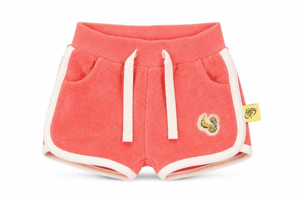 Marks & Spencer Boys Red Cotton Cropped Trousers Size 3-6 Months Drawstring - Harry Potter, Inside Leg 2in