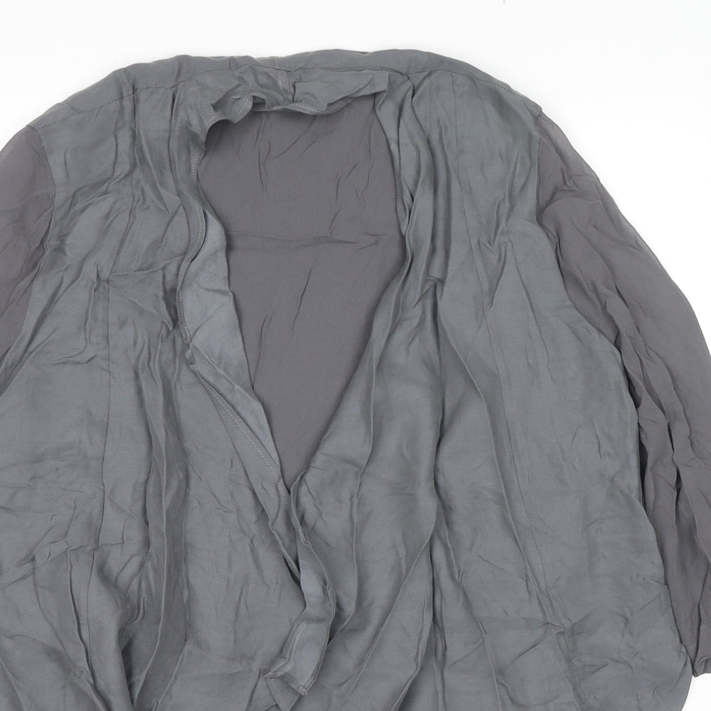 Mint Velvet Womens Grey Jacket Blazer Size 14