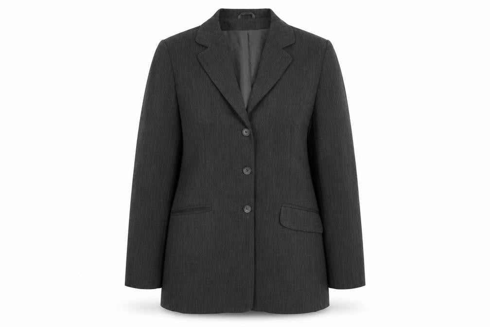 Dorothy Perkins Womens Grey Jacket Blazer Size 16 Button
