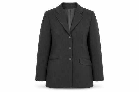 Dorothy Perkins Womens Grey Jacket Blazer Size 16 Button