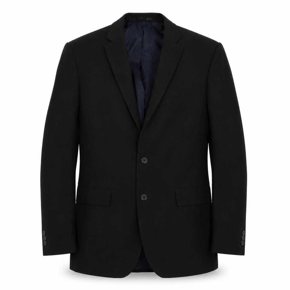 Debenhams Mens Black Polyester Jacket Suit Jacket Size 40 Regular