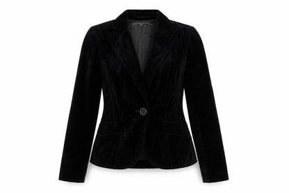 Zara Womens Black Jacket Blazer Size S Button