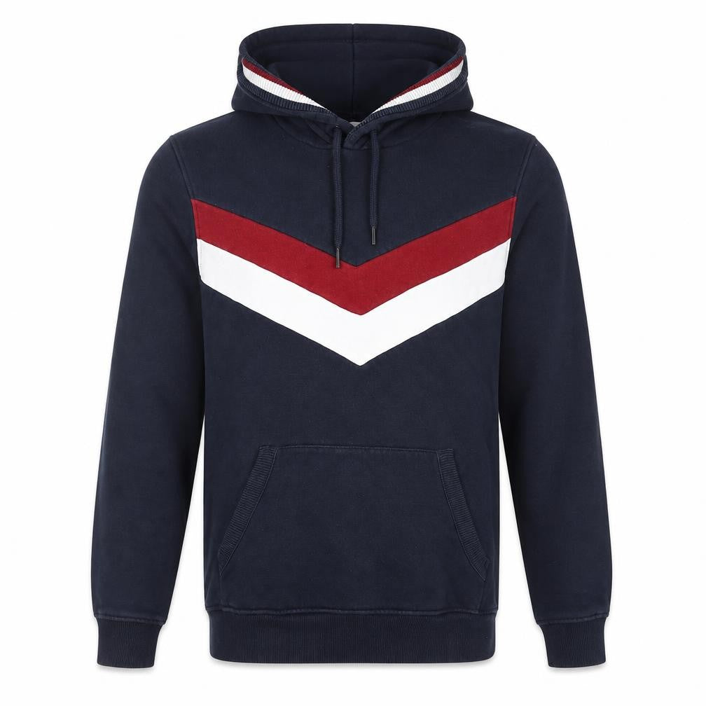 NEXT Mens Blue Cotton Pullover Hoodie Size M