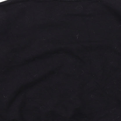H&M Boys Black Cotton Pullover Sweatshirt Size 10-11 Years Pullover - NYC