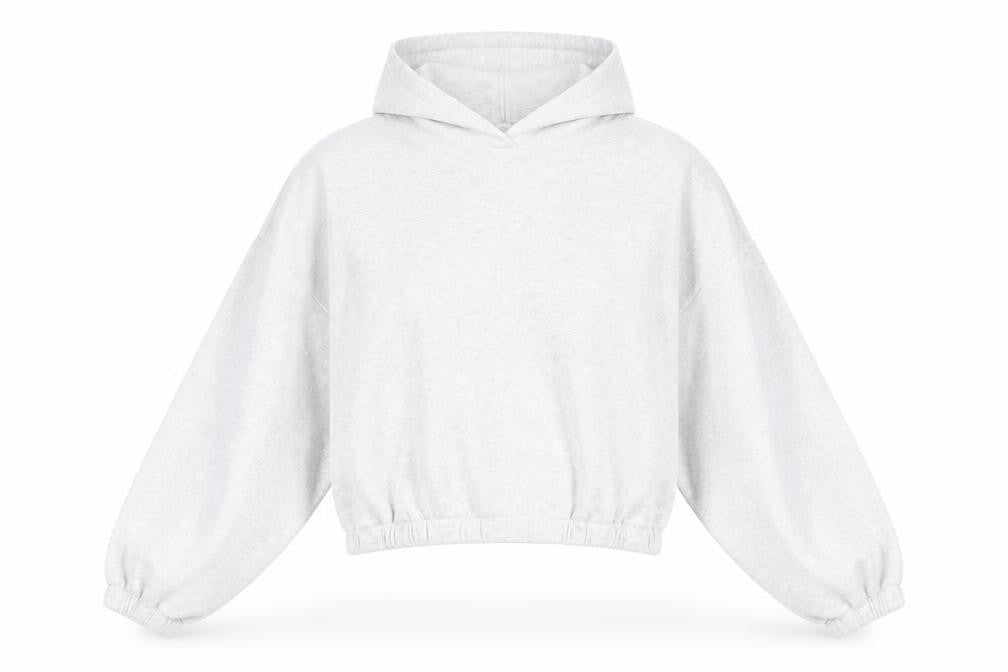 ASOS Womens Grey Cotton Pullover Hoodie Size 4 Pullover