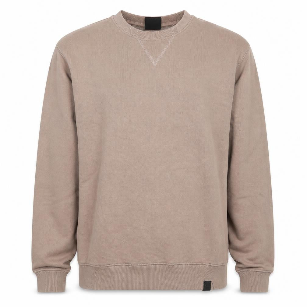 Pull&Bear Mens Brown Cotton Pullover Sweatshirt Size S