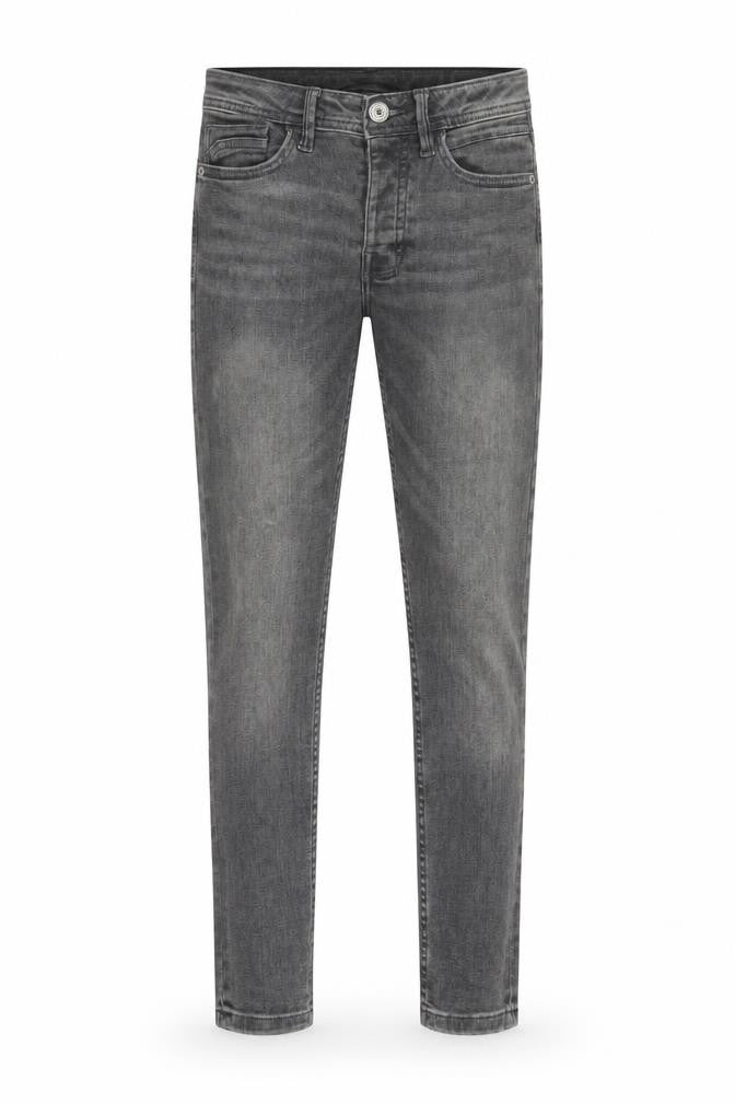 Denim & Co. Mens Grey Cotton Skinny Jeans Size 30 in L28 in Regular Zip - Pockets