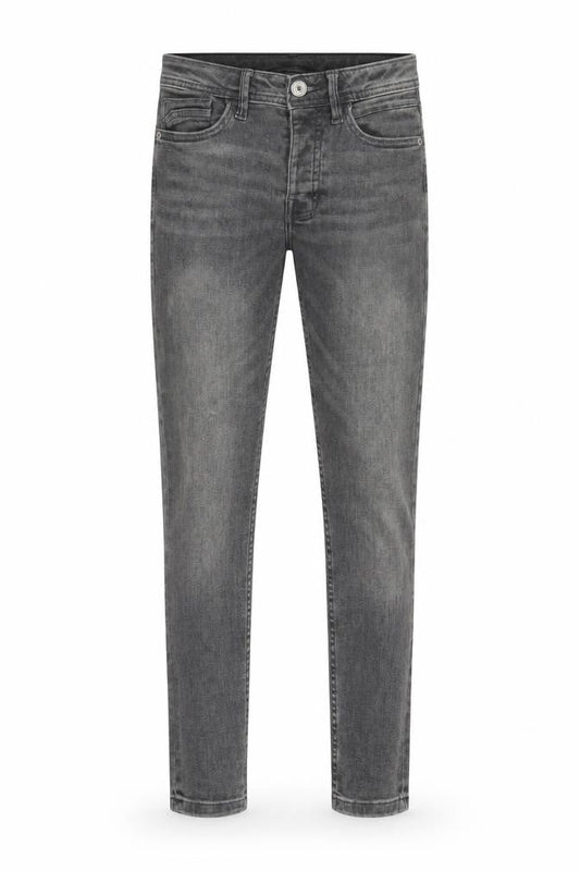 Denim & Co. Mens Grey Cotton Skinny Jeans Size 30 in L28 in Regular Zip - Pockets