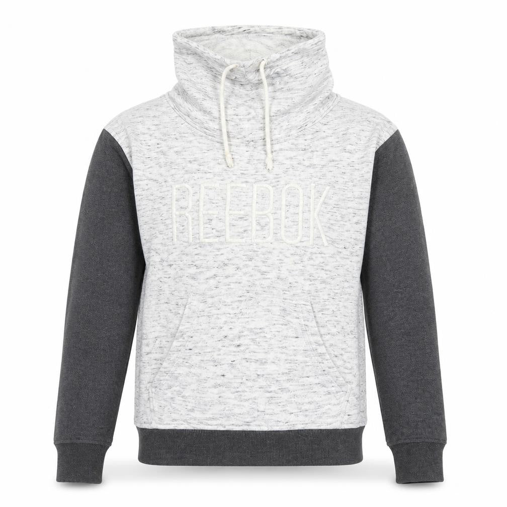 Reebok Mens Grey Cotton Pullover Sweatshirt Size XS